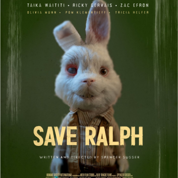 Taika Waititi, Ricky Gervais, Zac Efron, Olivia Munn, Tricia Helfer and more star in Humane Society International’s animated short film Save Ralph in aid of global campaign to ban cosmetic testing on animals