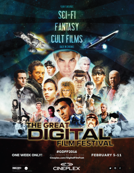 Calling all movie buffs!  Cineplex’s Great Digital Film Festival Returns for its Seventh Year