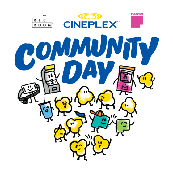 Cineplex Community Day Returns on November 4 Nationwide Bigger and Better than Ever with Free Movies and Gaming